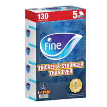 Fine Classic Euphoria Tissue 130 Sheets 2 Ply | Pack of 5